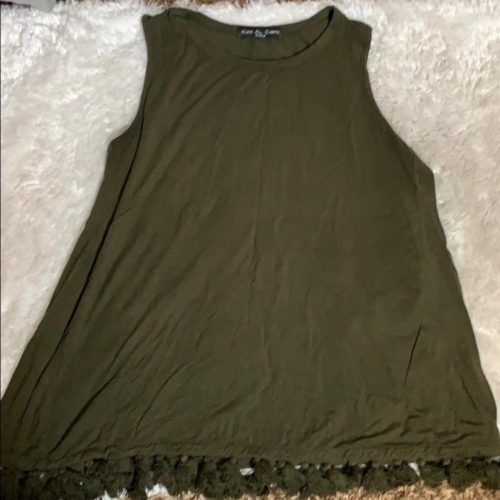 [KIM & CAMI] flowy top